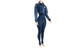 "Pre-Order" Blue Two-Piece Jumpsuit & Jacket Set