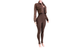 "Pre-Order" Brown Two-Piece Jumpsuit & Jacket Set